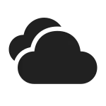 Weather Cloudy SVG Icon